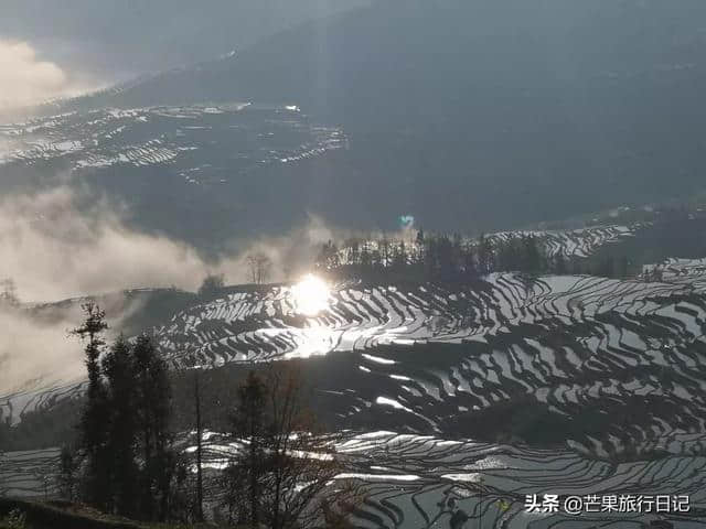 芒果旅行日记，云南元阳梯田详细攻略，包含交通吃饭住宿等明细