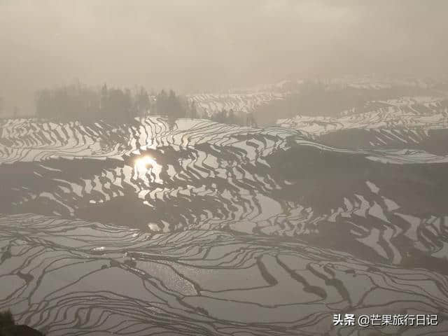 芒果旅行日记，云南元阳梯田详细攻略，包含交通吃饭住宿等明细