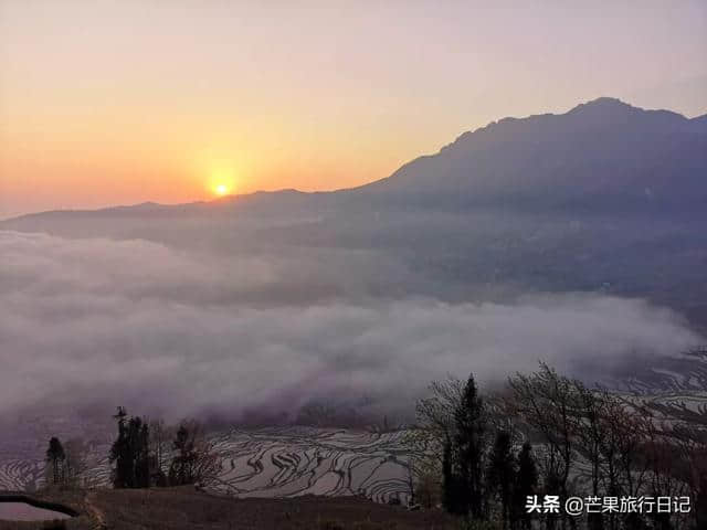 芒果旅行日记，云南元阳梯田详细攻略，包含交通吃饭住宿等明细