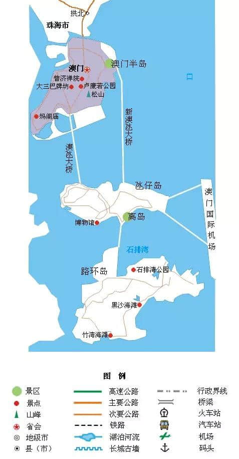 收藏起来丨全国旅游地图精简版