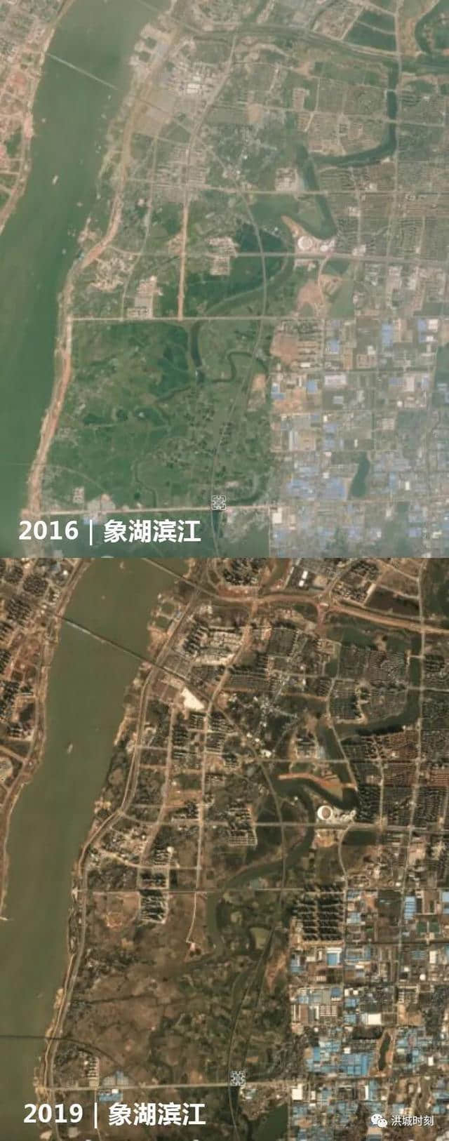 3年！南昌哪个新城变化最大？最客观的卫星地图告诉你！