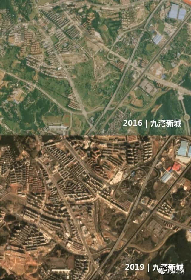 3年！南昌哪个新城变化最大？最客观的卫星地图告诉你！