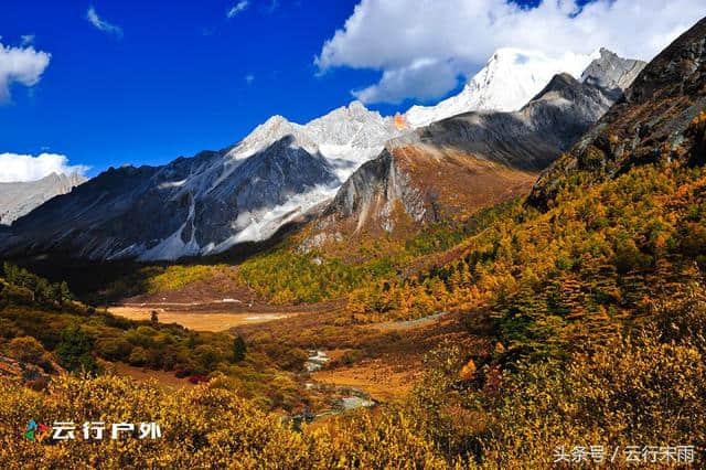 四川川西旅游经典风光——稻城亚丁金秋旅行攻略