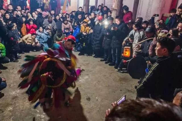 来安徽 过大年｜贵池太和古村观傩祭