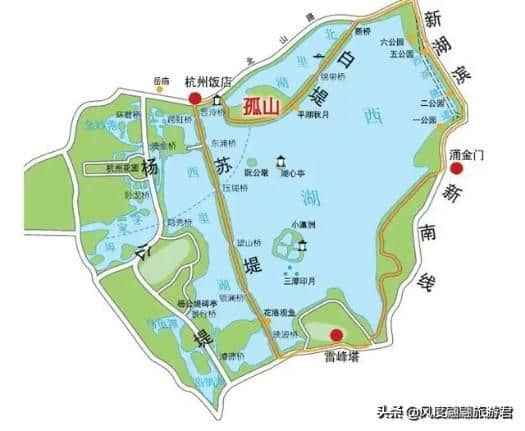 一期——知道杭州西湖，了解西湖老十景、新十景