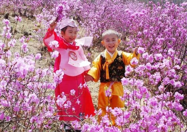 4月27日，中国•和龙第十一届长白山金达莱国际文化旅游节盛装启幕