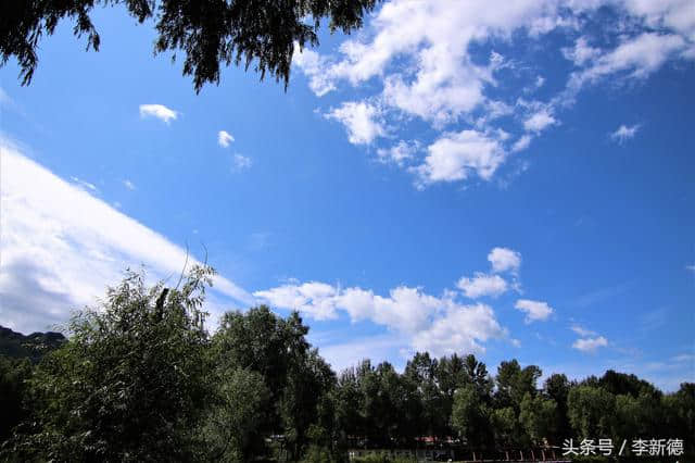 北京免费旅游好去处，延庆下德龙湾，水清见鱼，空气清新