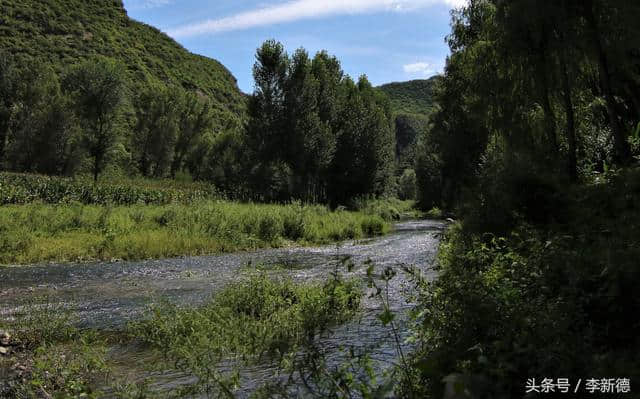 北京免费旅游好去处，延庆下德龙湾，水清见鱼，空气清新