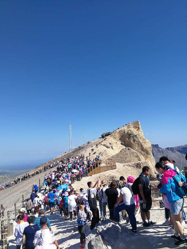 长白山天池旅游攻略——八月长白山天池行