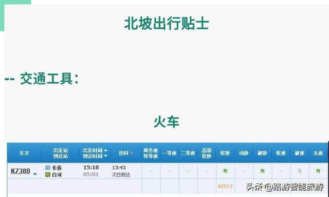 2019长白山最新旅游攻略