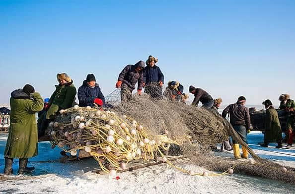 查干湖，赏圣水湖上的壮美冬捕