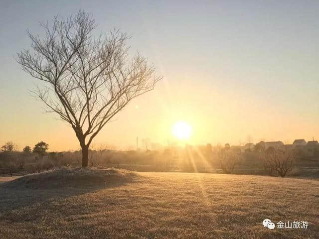 去处‖你不知道的当季赏日出美景，就在金山，虽然冷却值得