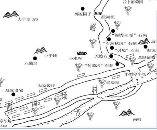 新疆旅游地图简图