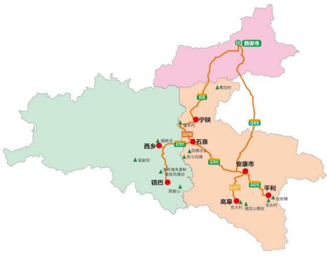 陕西乡村旅游十百千品牌推荐之一十大乡村旅游线路