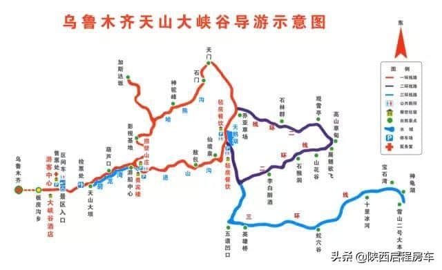 新疆旅游地图大全，看完都想去新疆自驾