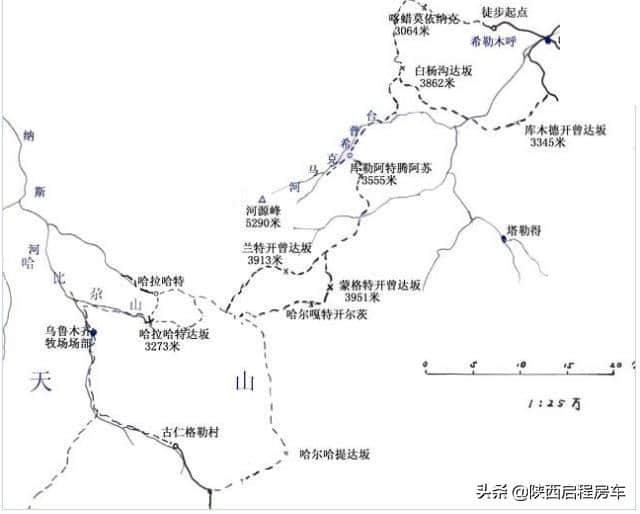 新疆旅游地图大全，看完都想去新疆自驾