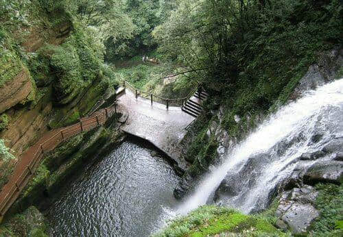 雅安碧峰峡赏析