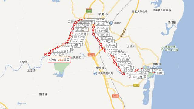 博鳌正西20km，有一个景区形状犹如在羊水中游泳的小婴儿，美呆了