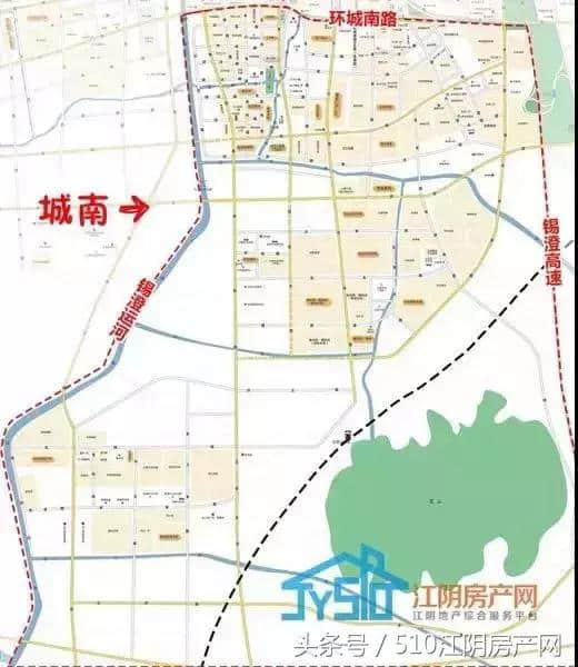 江阴城南二手房行情，商业跟上，道路配套，稳步走高是有道理的～