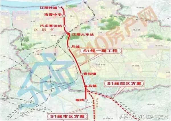 江阴城南二手房行情，商业跟上，道路配套，稳步走高是有道理的～