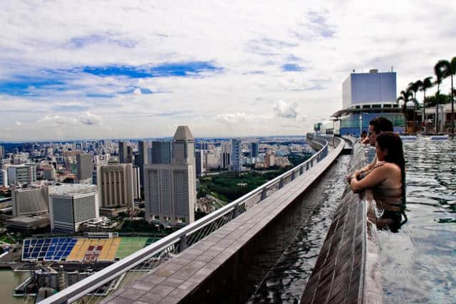 The Marina Bay Sands resort 新加坡滨海湾金沙酒店