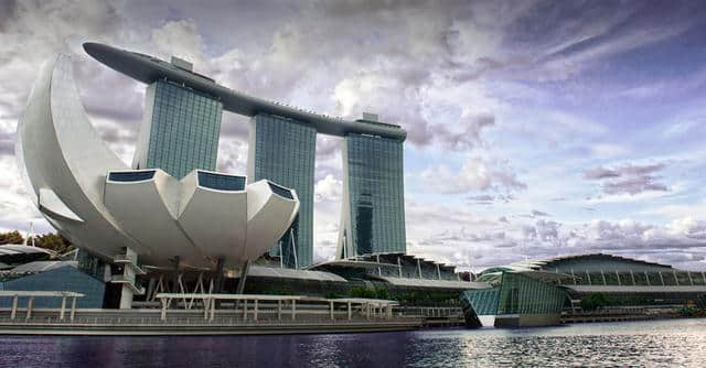 The Marina Bay Sands resort 新加坡滨海湾金沙酒店