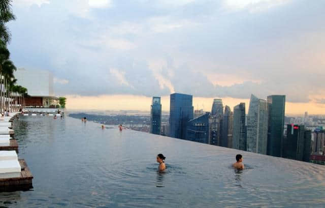 The Marina Bay Sands resort 新加坡滨海湾金沙酒店