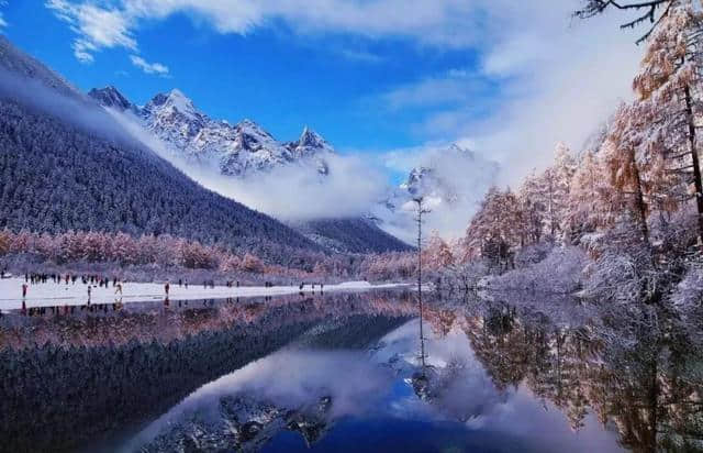 周末打来回！玩转抖音网红毕棚沟，不输北海道的雪山温泉