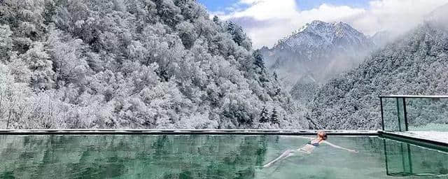 周末打来回！玩转抖音网红毕棚沟，不输北海道的雪山温泉