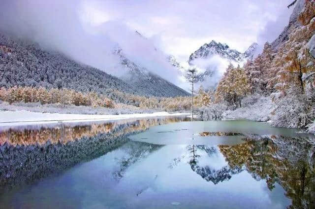 周末打来回！玩转抖音网红毕棚沟，不输北海道的雪山温泉