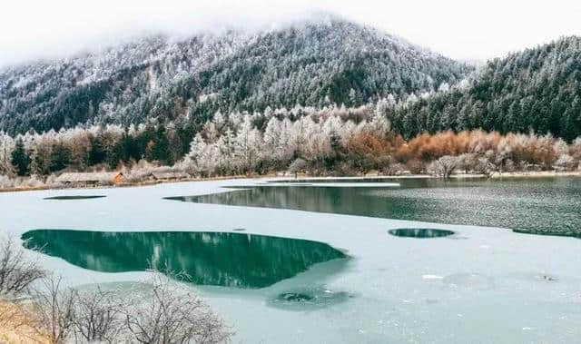 周末打来回！玩转抖音网红毕棚沟，不输北海道的雪山温泉