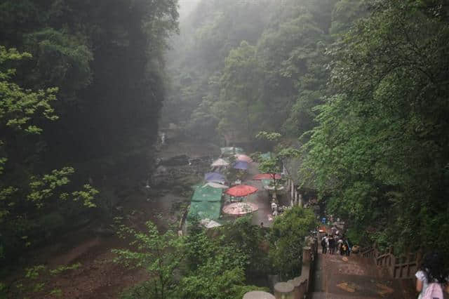 自驾游第二站，第二天，碧峰峡