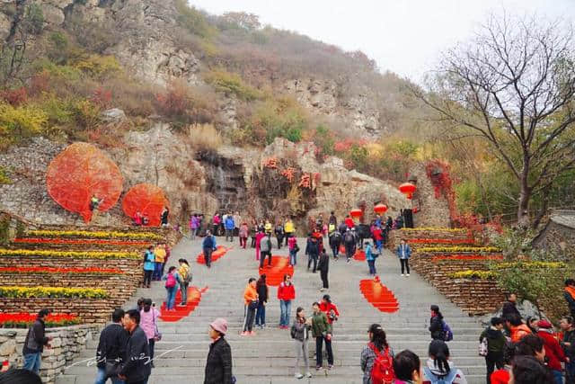 北京郊区又一处看红叶的景区火了，各地游客纷至沓来，不是香山！