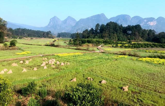 桂林徒步踏青赏景路线丨田园处处如诗画