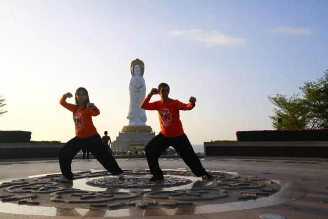 快乐的一天从南山晨练太极开始