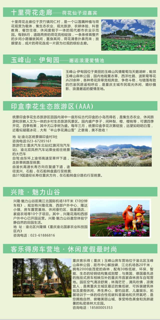 《重庆市乡村旅游电子地图》夏季版出炉，妈妈再也不担心我没地方去耍啦！