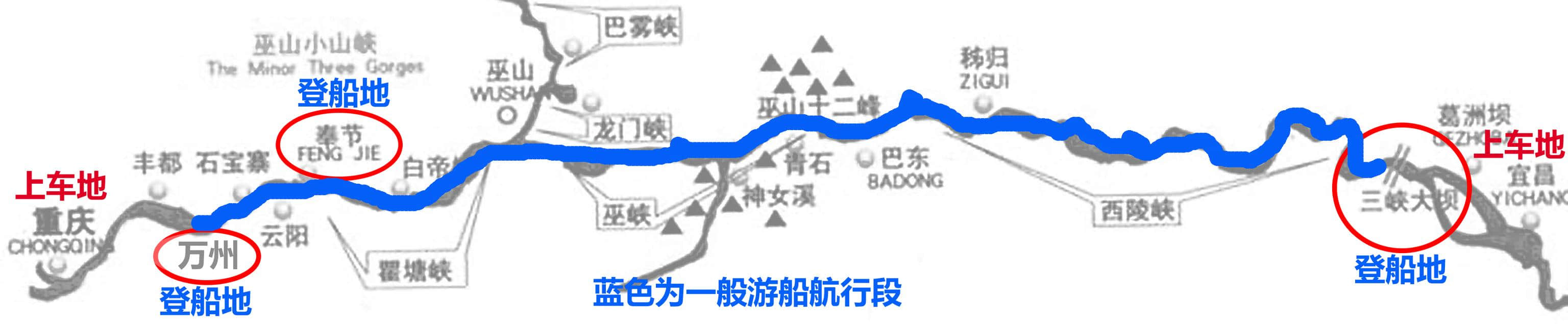 乘坐长江三峡普通旅游船注意事项，供收藏参考备用