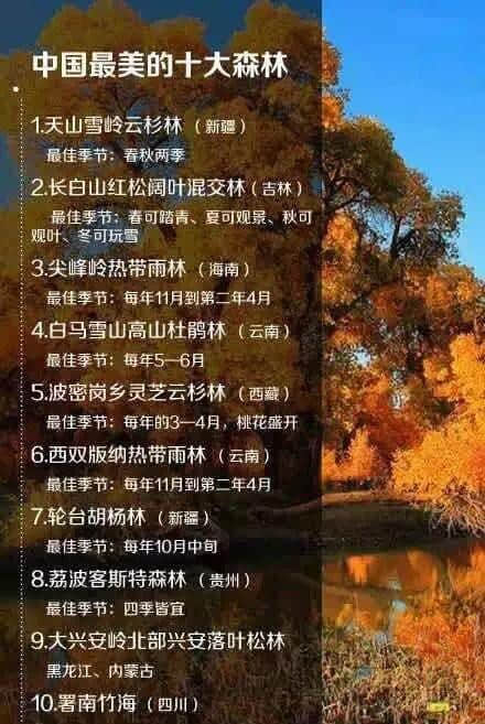 中国最美的旅游胜地，你去过几个？