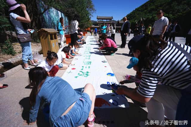 周末自驾京郊野三坡和孩子一起探险百里峡