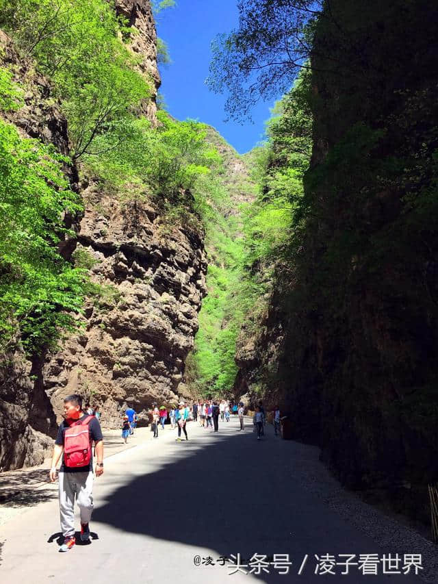 周末自驾京郊野三坡和孩子一起探险百里峡