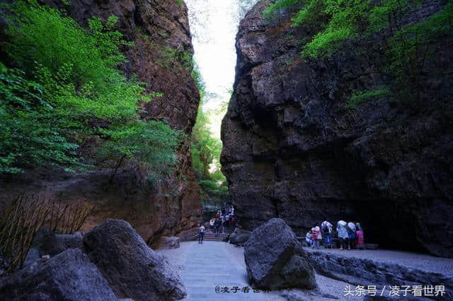 周末自驾京郊野三坡和孩子一起探险百里峡