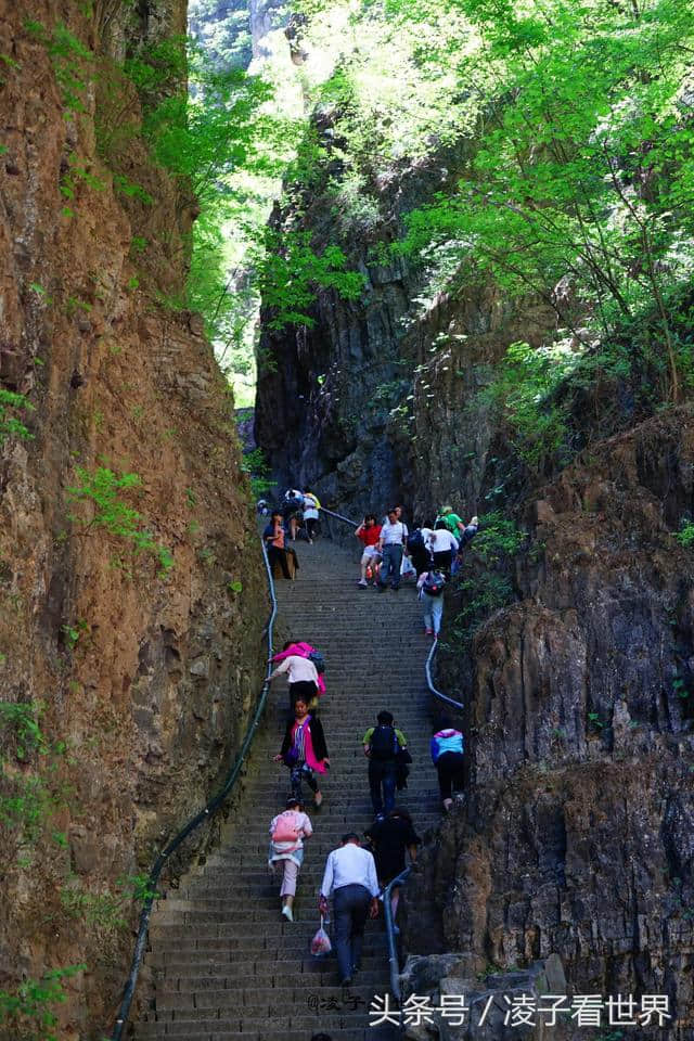 周末自驾京郊野三坡和孩子一起探险百里峡