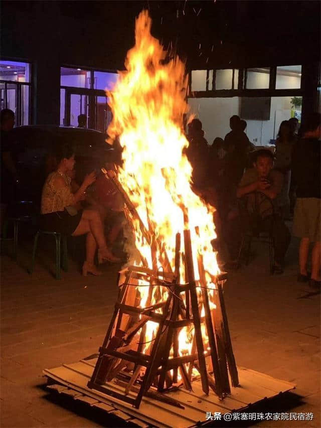 保定野三坡百里峡醉月酒店“这个三坡有点野”