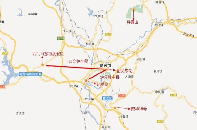 广州周边短途游，仅1小时动车距离，附旅游攻略一份