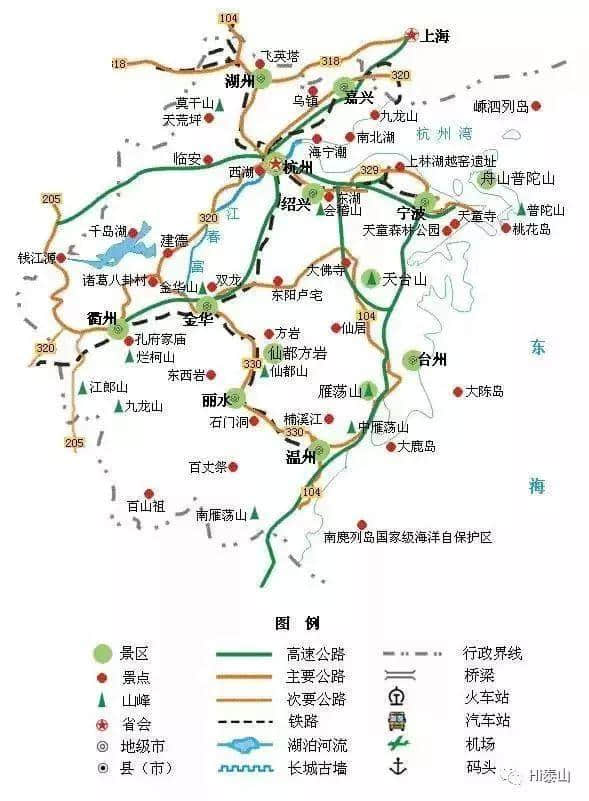 出门旅游再也不愁！最实用的各省旅游地图奉上~