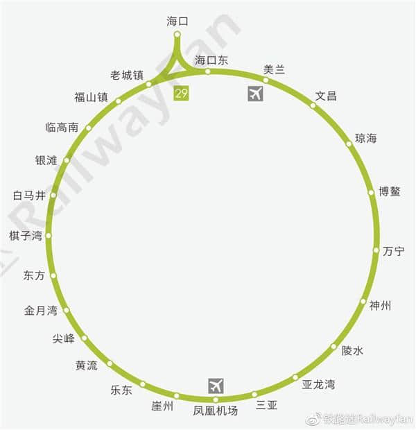 牛人自制最新版全国高铁路线图，一图在手，想走就走