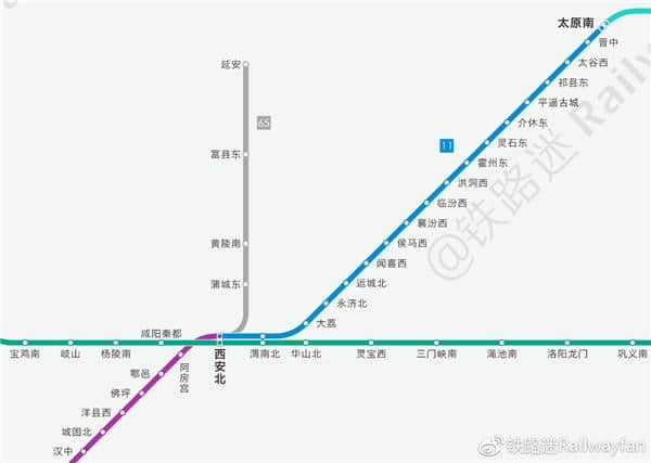 牛人自制最新版全国高铁路线图，一图在手，想走就走