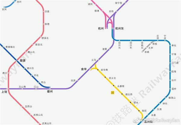 牛人自制最新版全国高铁路线图，一图在手，想走就走