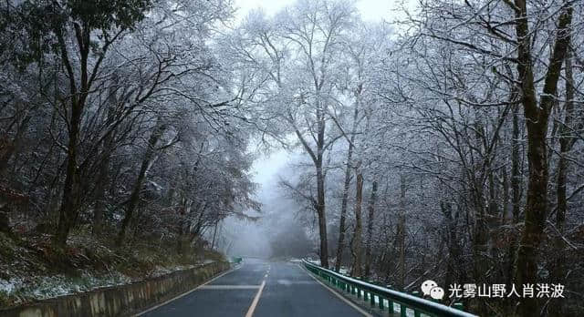 美了美了！光雾山迎来今年第一场雪！