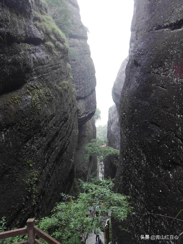 福建连城冠豸山游